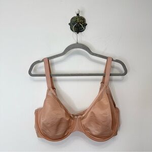 Soma Tan Blush Unbelievable Lift Unlined Perfect Coverage Bra 
Underwire Sz 40F
